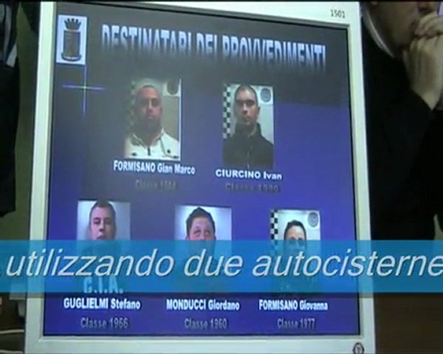 MATERA OPERAZIONE ERMES 5 ARRESTI 7-2-2012