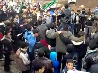 Tải video: فري برس   درعا مهد الثورة  بلدة نمر مظاهرة طلابية7 2 2012