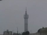 فري برس   حمص باباعمرو أصوات القصف على الحي ونداء إستغاثة