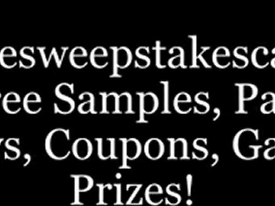 Free Online Contests, Sweepstakes & Freebies For Canadians.