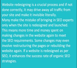 Website Redesign SEO