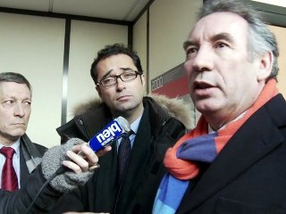 François Bayrou -  visite de l'entreprise CARRIER à Alençon