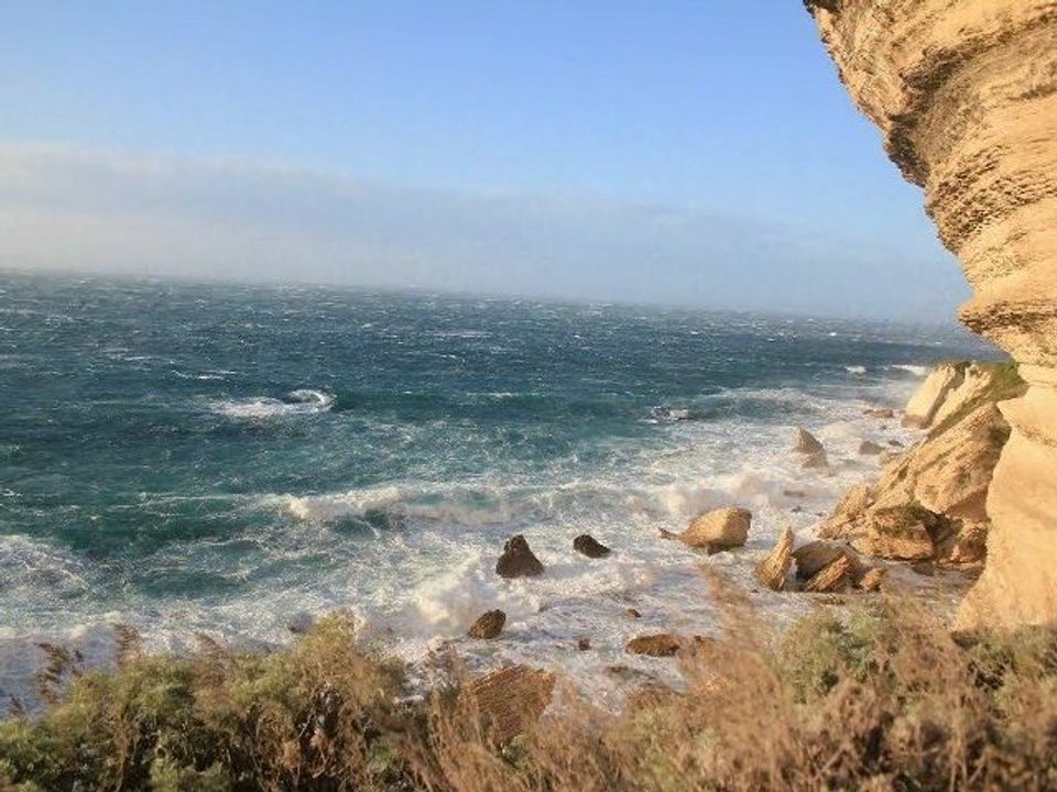 Super Tempête sur Bonifacio