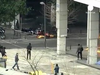 Affrontements entre grévistes et police en Grèce