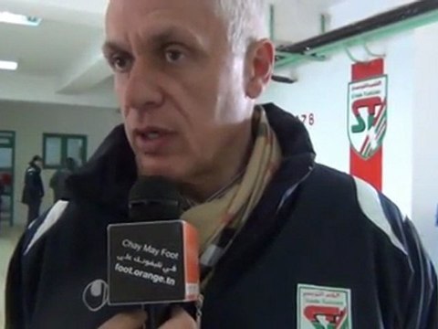 (0-0) لقاء حصري مع المدرب الجديد للملعب التونسي إثر لقاء سبورتينغ بن عروس