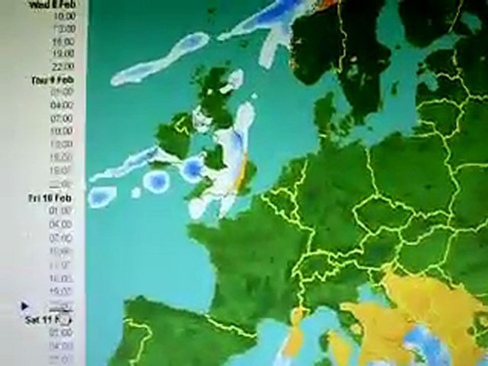 Météo du mercredi 8 février 2012 de Gigi