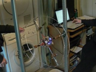 Vortex - SE Robotique : Drone quadrotor asservi avec décollage et atterrissage automatique