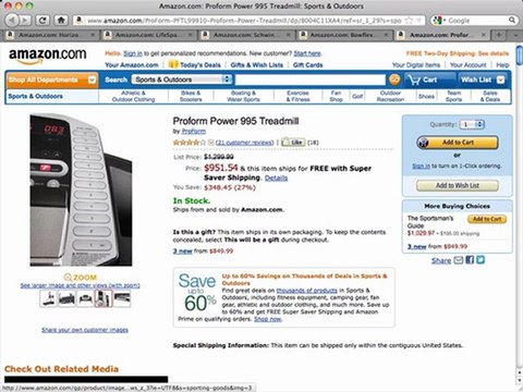 Proform Power 995 Treadmill Review