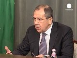 El jefe de la diplomacia rusa reitera su apoyo a Damasco