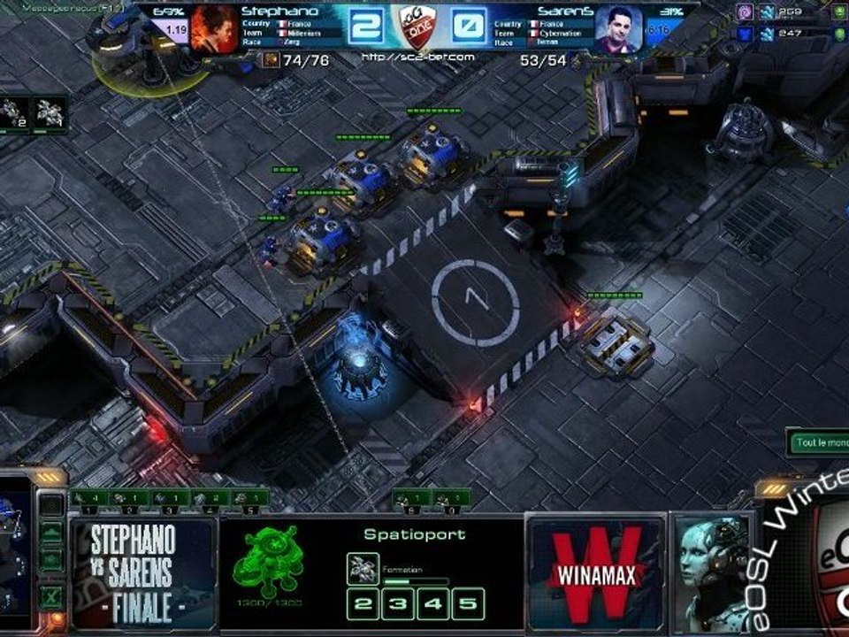Grande finale - SarenS vs Stephano - match 3 - eOSL Winter'12