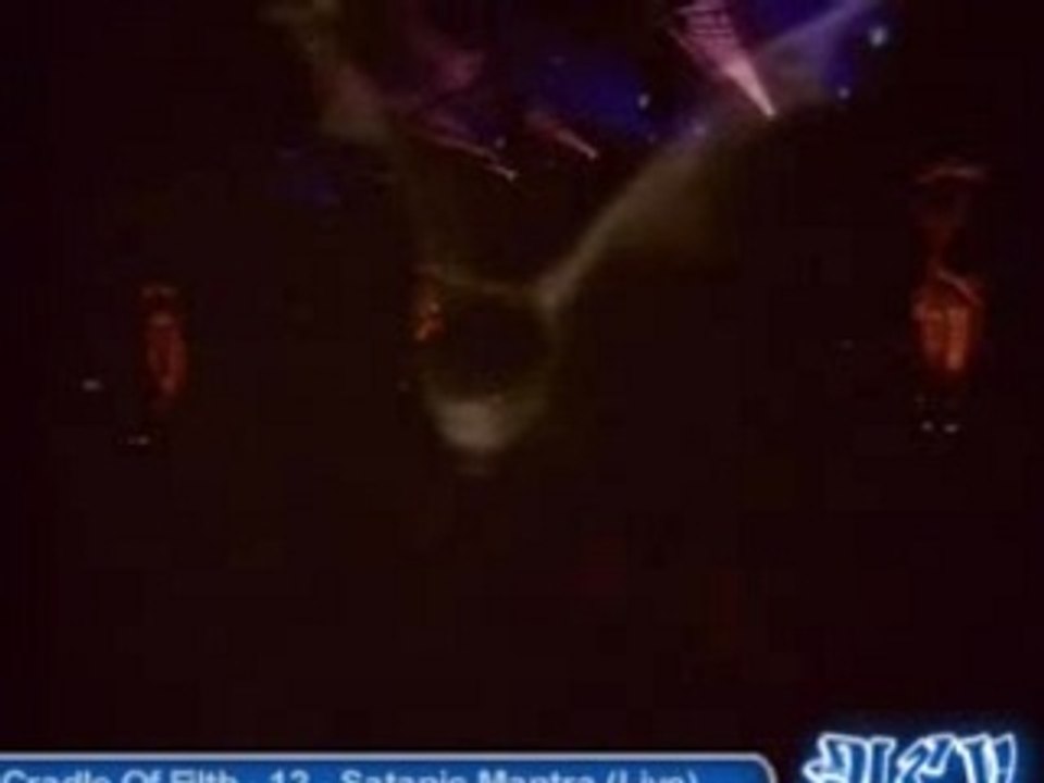 Cradle of Filth - Satanic Mantra (live)
