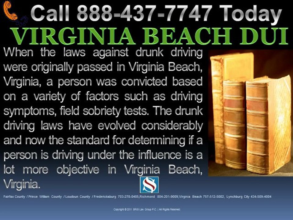 DUI VIRGINIA BEACH, VIRGINIA LAWYER ATTORNEYS