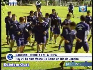 Nacional debuta en la copa