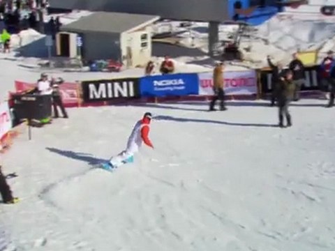 TTR Tricks - Justin Morgan snowboarding tricks at CANO