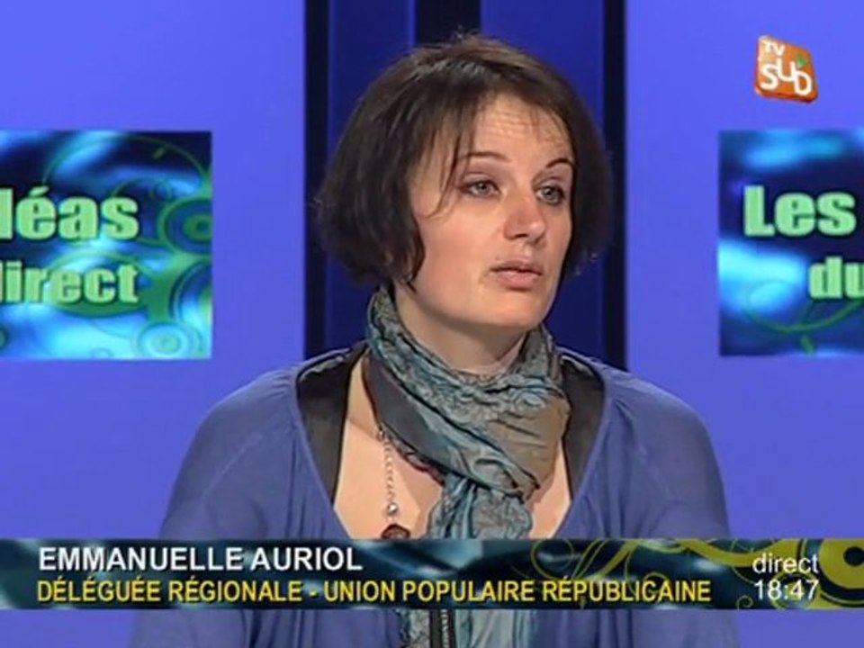 Aléas du Direct - Emmanuelle Auriol, Union Populaire Républicaine