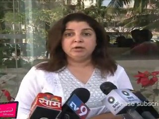 Farah Khan Speaks About Director Raj Kanwar @ His Last Rites