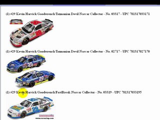 Kevin Harvick Diecast - Lot of (6) Collector Series Nascar