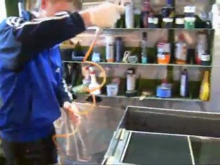 Аквапечать на бардачке Nissan Cefiro (Томск)