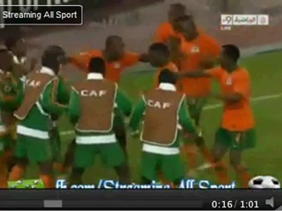 Zambie-Ghana 1-0 GOAL  Emmanuel Mayuka