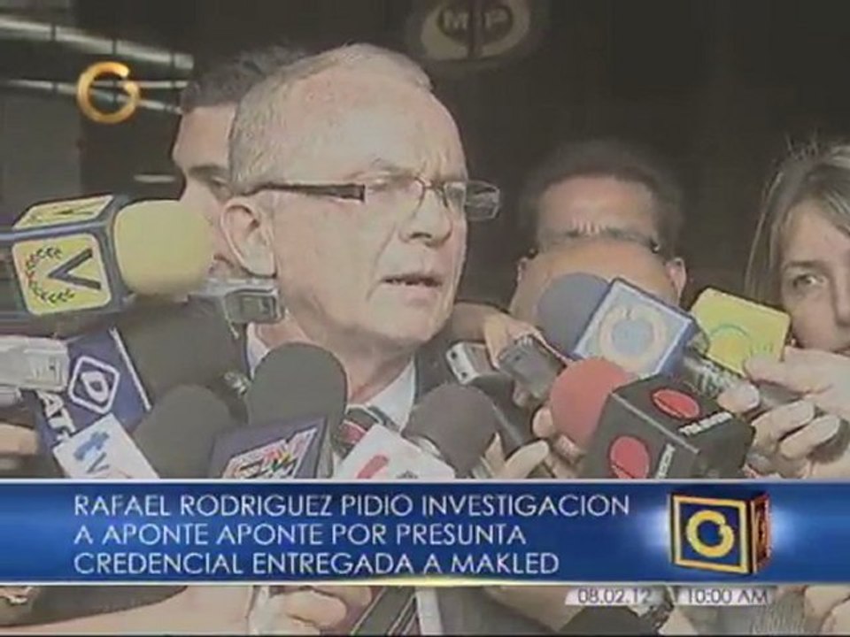 Magistrado Aponte Aponte denunció por columnia a dirigente de URD