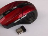 Mouse ottico wireless 1600dpi usb senza filo standard luce blu - YouTube