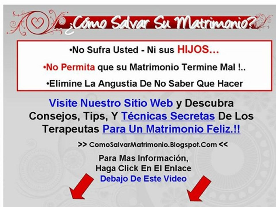 Divorcio y Separacion, Como Evitar La Separacion