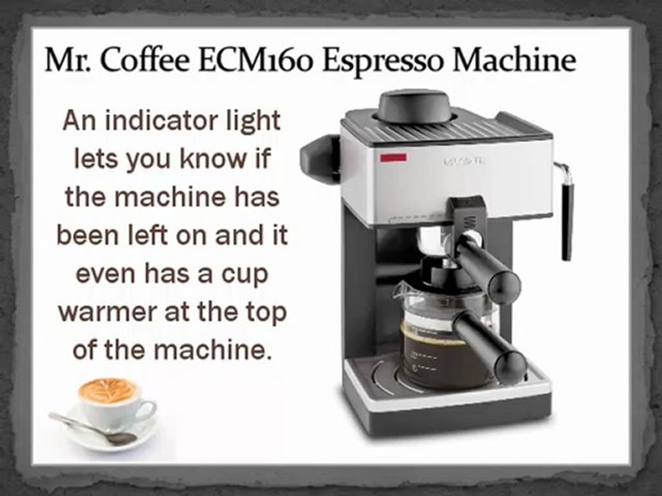 Mr Coffee ECM160
