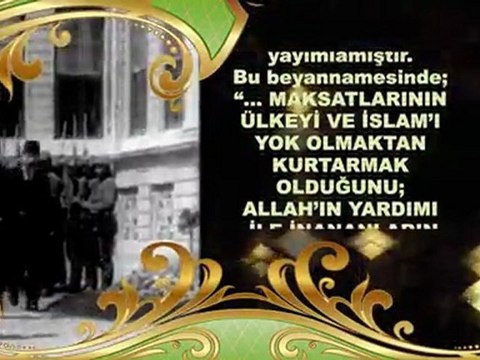 Atatürk'ten Türk İslam Birliğinin ilk adımları