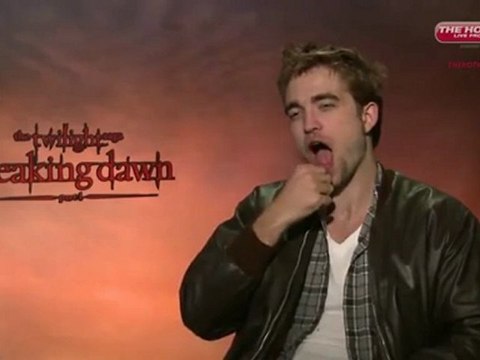 Full Interview Robert Pattinson 'Twilight Saga Breaking Dawn Part One'