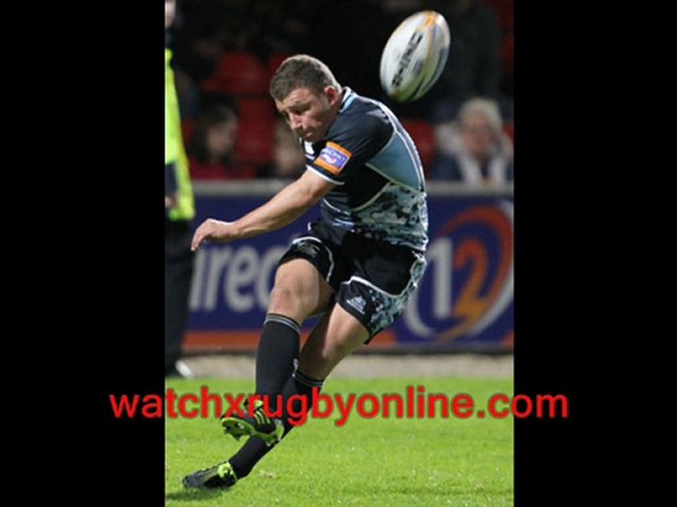 Live Streaming Rugby Glasgow vs Scarlets 9th feb 2012 stream online