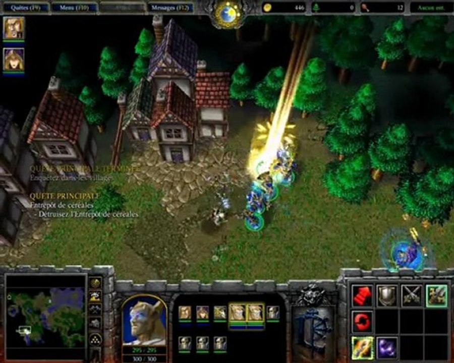 Warcraft 3 Partie 4 Les ravages du Fléau