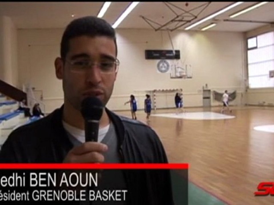 basket GRENOBLE vs ANNECY interviews