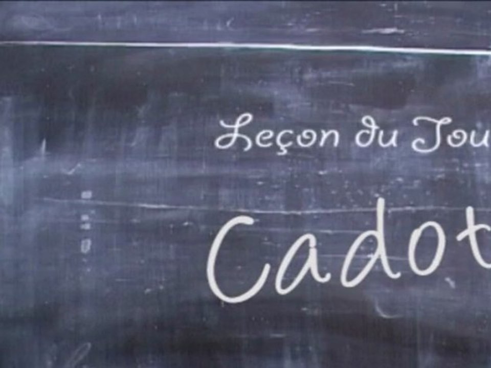 Leçon de Patois chti de Guy Dubois "cadot" sur Télé Gohelle