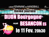 Cercle Dijon Bourgogne reçoit  Besancon Handball Féminin LFH