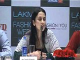 Lakme Fashion Week 2012 Press Conference