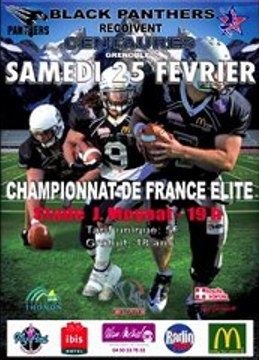 Annoce Black Panthers - Centaures