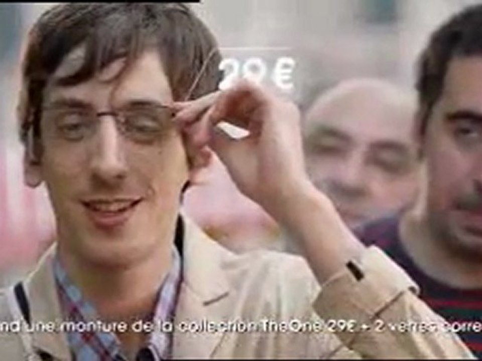 Générale d'optique Spot TV 2011. Monture et 2 verres à 29€