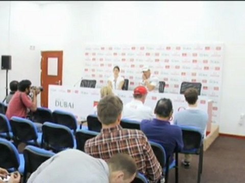 Golf - Dubai - Los jugadores calientan motores