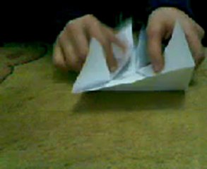 kağıttan yelkenli yapımı