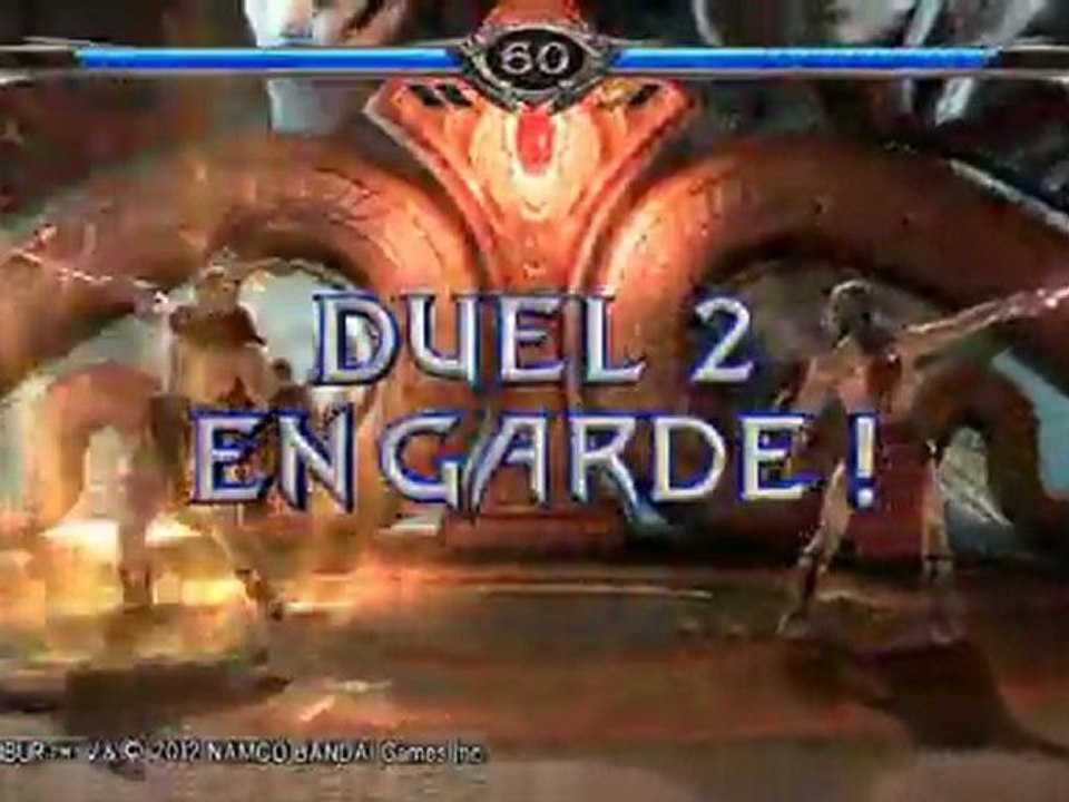 soulcalibur V :combat entres spartiate