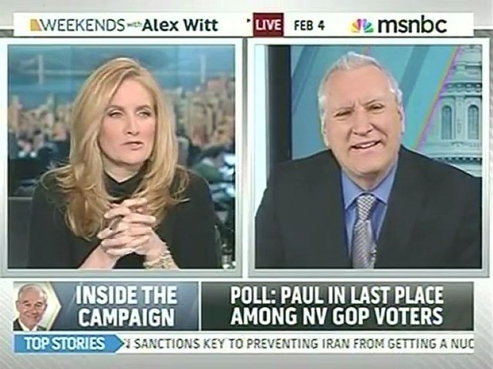 Paul Advisor Doug Wead interview On MSNBC Prior To Nevada Caucus 02/04/12