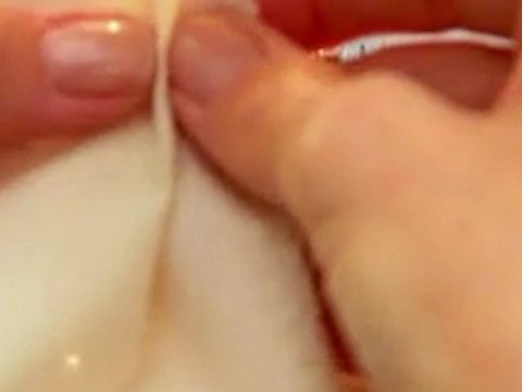 Cours de couture - apprendre à coudre un ourlet invisible - Tutorial de couture