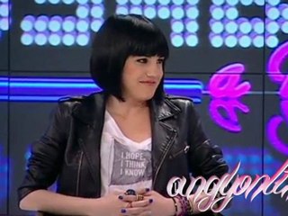 "Fer dissabte" de la Televisión IB3 entrevista a Angy (Parte 1)