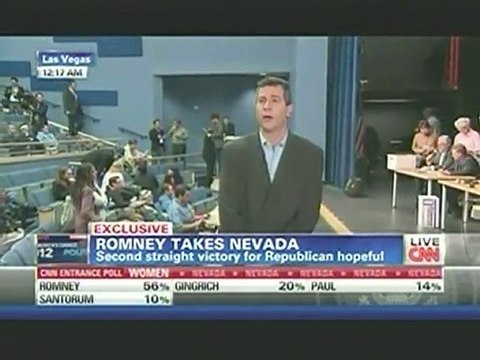 Ron Paul WIns Clark County Adelson Caucus In Nevada !