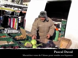 Vague de froid sur le marché de Rebais