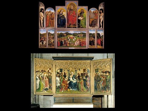 Intervention de Julien Chapuis et discussion: La carrière et l'activité des artistes exogènes à Cologne, l'exemple de Stefan Lochner (vers 1410-1451)- Journée d'étude Les aspects socio-professionnels des transferts artistiques -2 décembre 2011