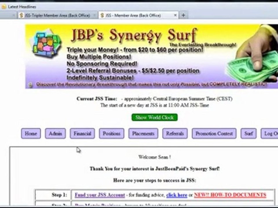 JSS Tripler  Signing up and Getting Started Tutorial