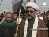 Irak: les partisans de Moqtada Sadr fête le retrait...