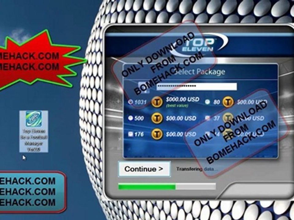 Top Eleven Token Cheat