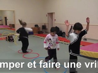 Utilisation des parcours en Wushu   pour les enfants de 6 10 ans